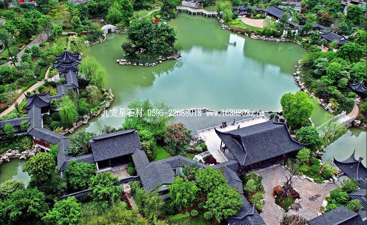 中國古典園林造景的五大元素-藝術品